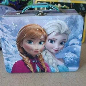 Frozen metal lunch box